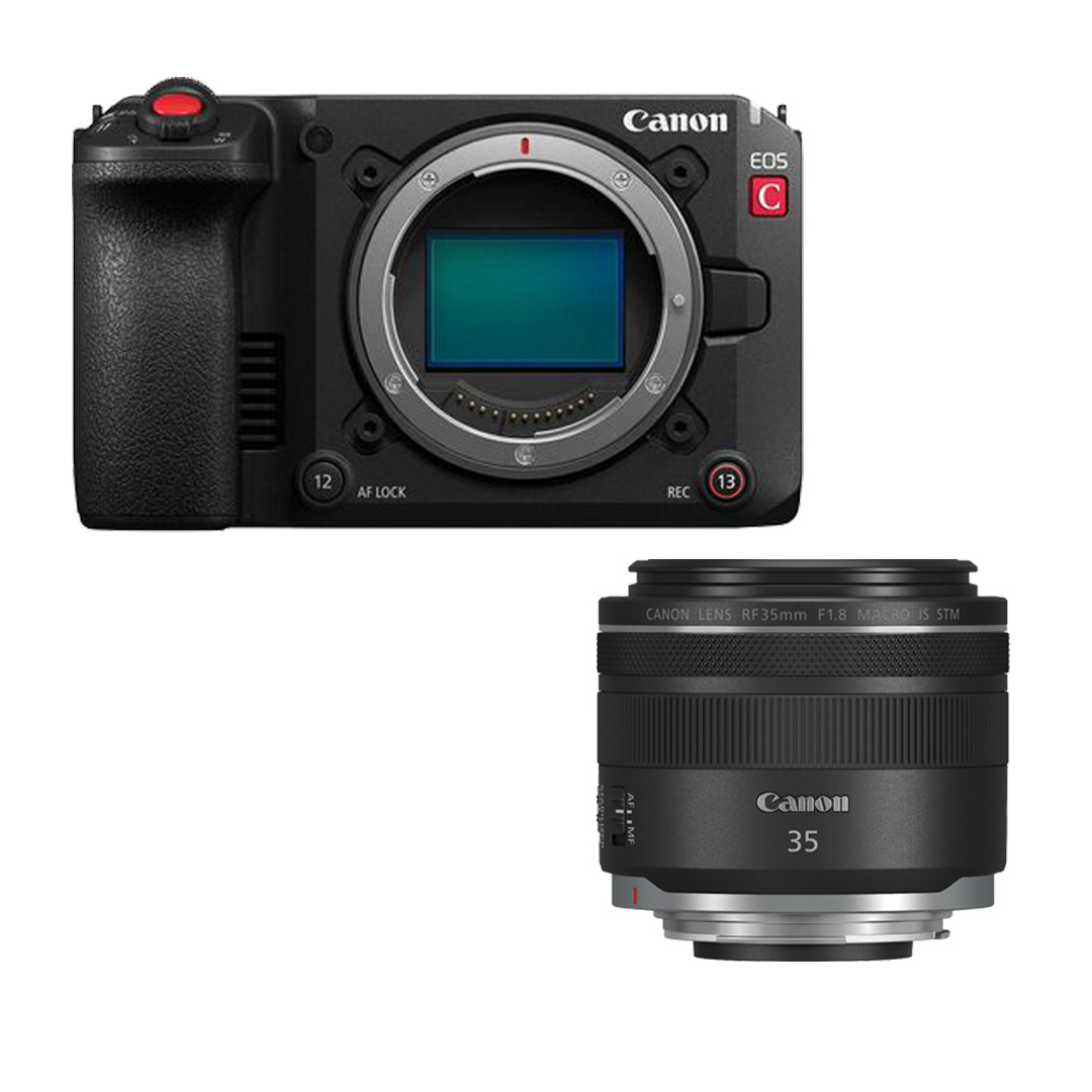 Canon EOS C50 + RF 35mm 1.8 Bundle