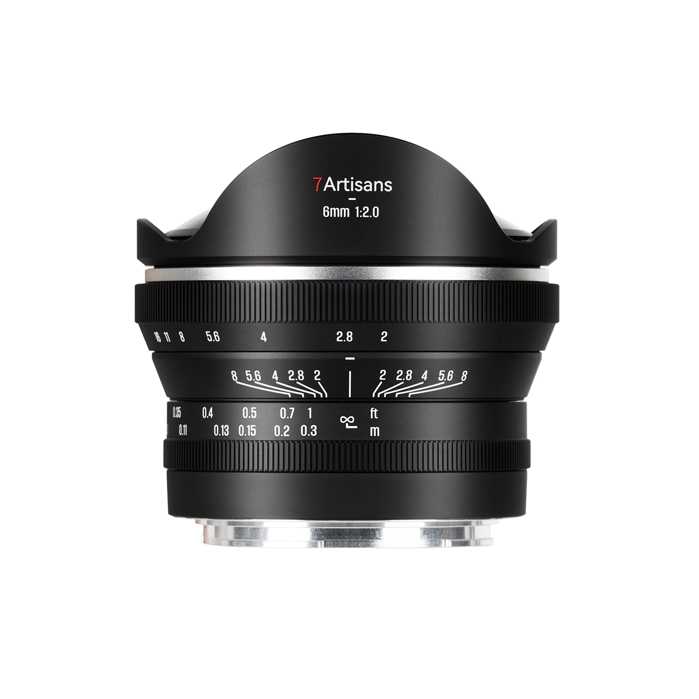 7Artisans 6mm f/2 Fisheye - Nikon Z (APS-C)