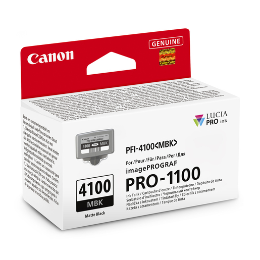 Canon PFI-4100MBK mattschwarz Tintenpatrone