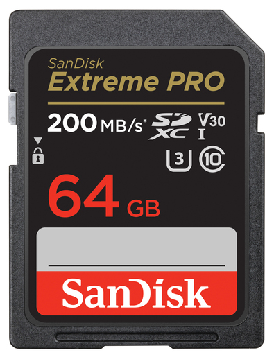 SanDisk 64GB SD Card Extreme Pro