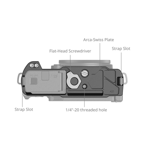 SmallRig 4517 L-Shape Griff für Panasonic S9