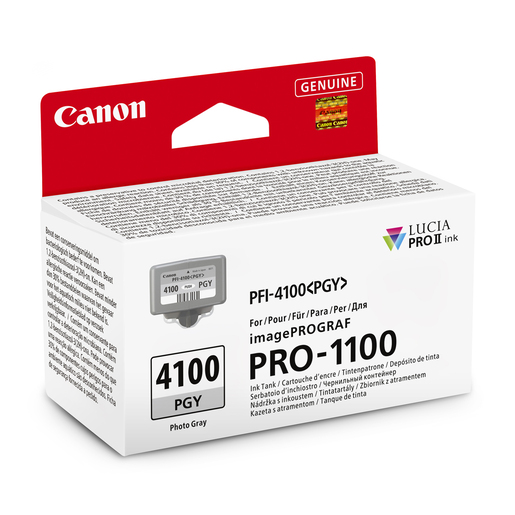 Canon PFI-4100PGY photograu Tintenpatrone