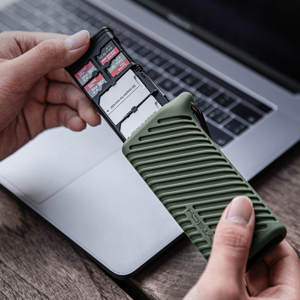 PGYTECH CreateMate High-speed Card Reader green