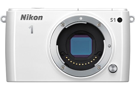 Nikon 1 S1 Gehäuse weiß