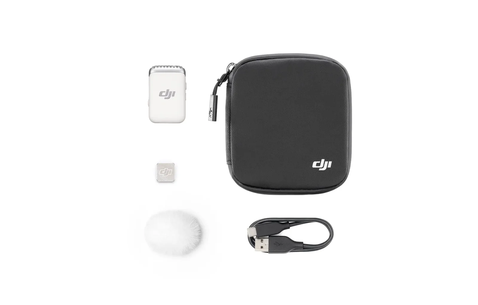 DJI Mic 2 Sender (Perlweiß)