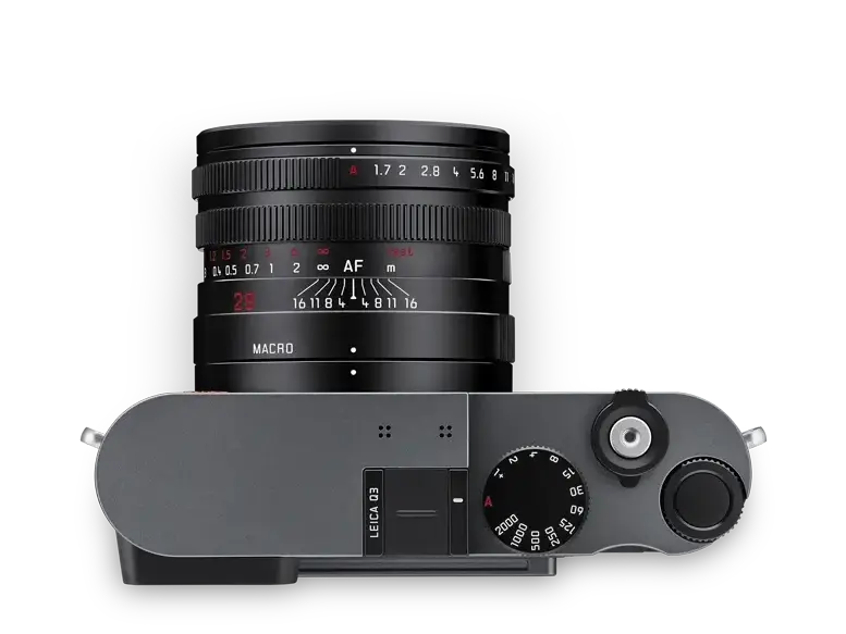 Leica Q3, metallgrau lackiert