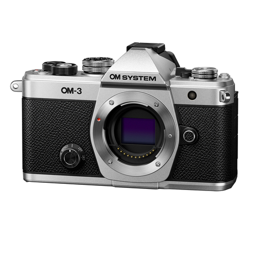 OM SYSTEM OM-3 Gehäuse Body silber