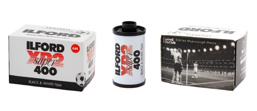 Ilford XP2 Super 135 36EXP Fußball limited edition