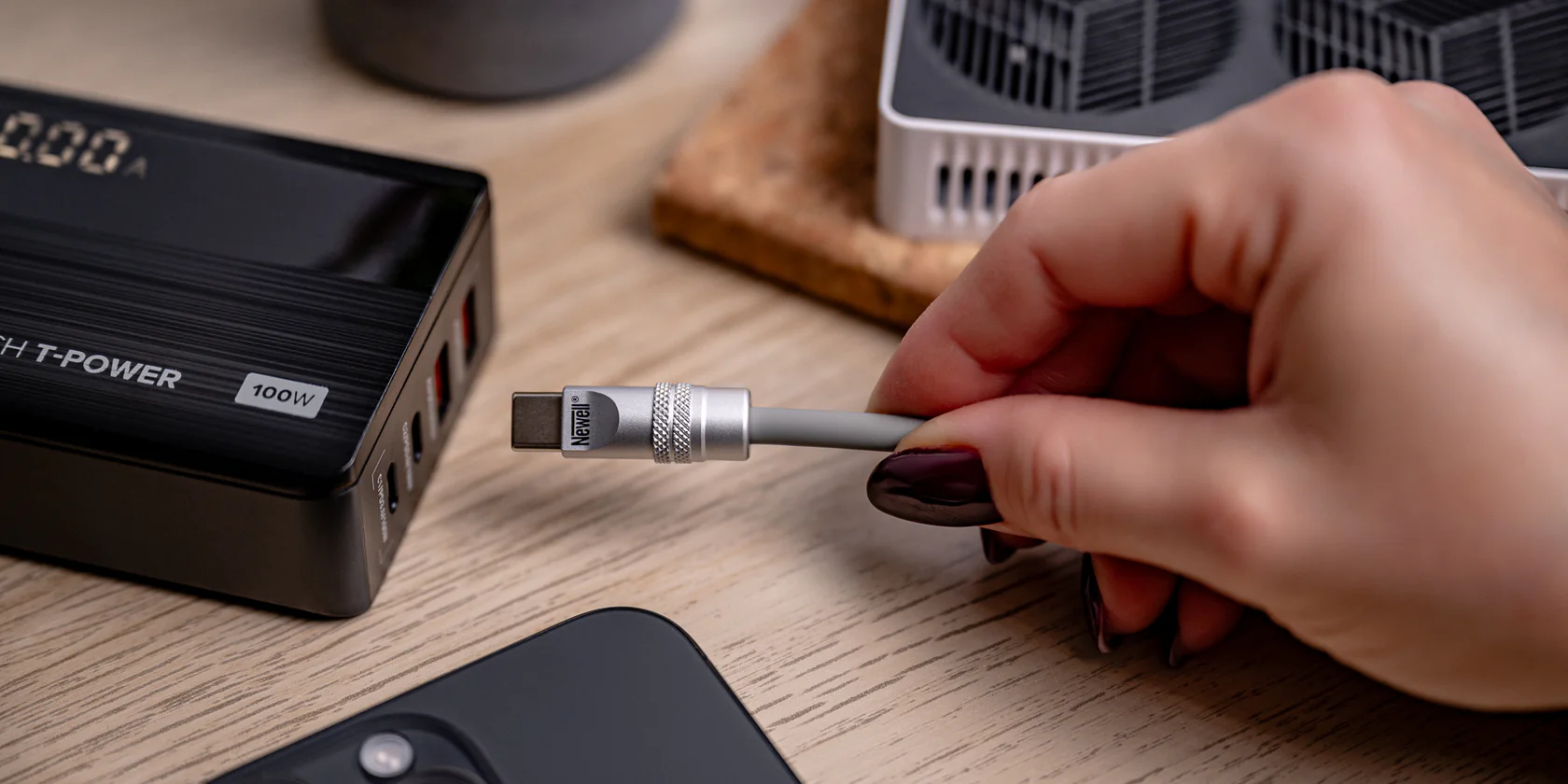Newell USB-C Kabel 100W, 2M