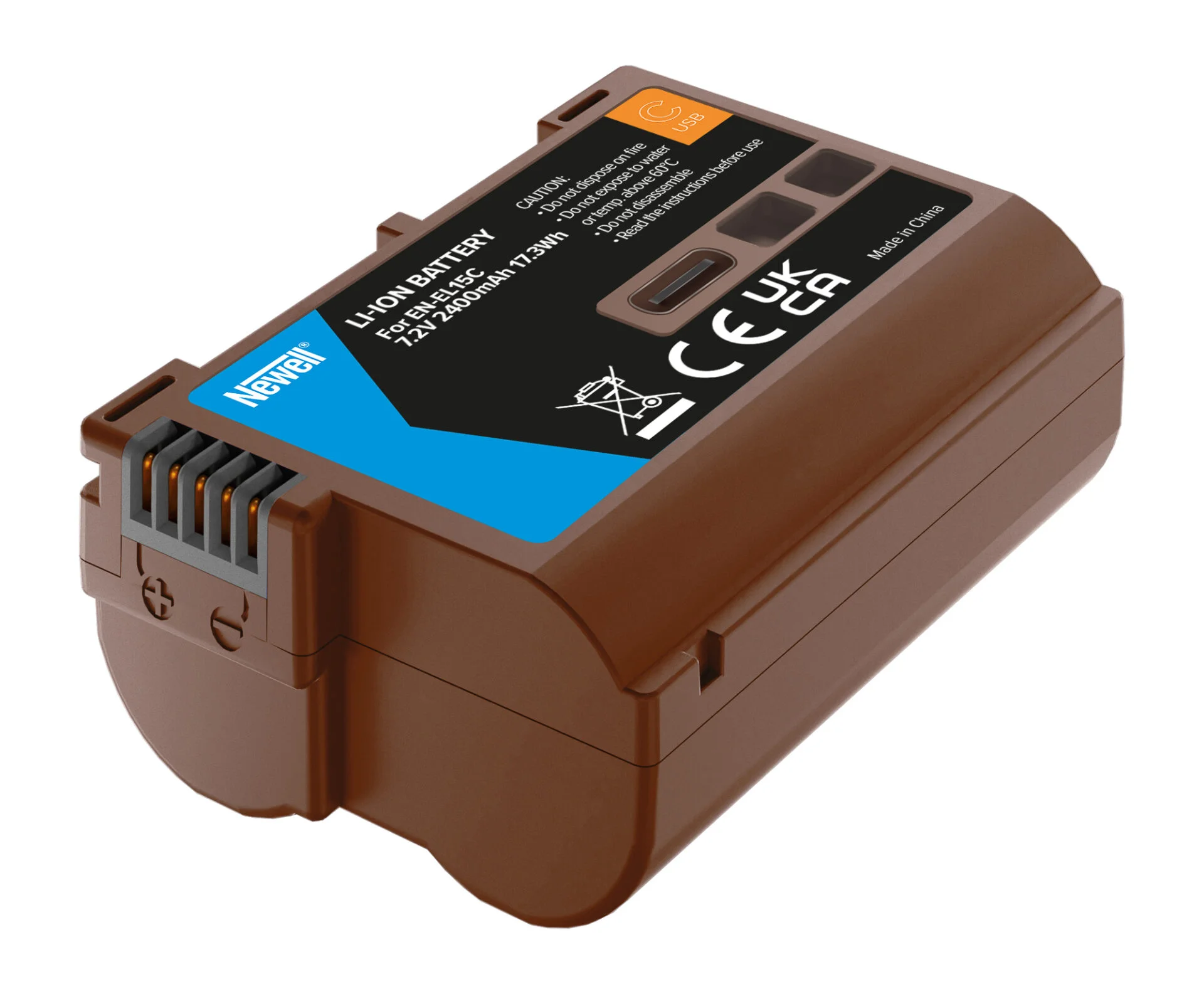Newell Akku Nikon EN-EL15c USB Type-C
