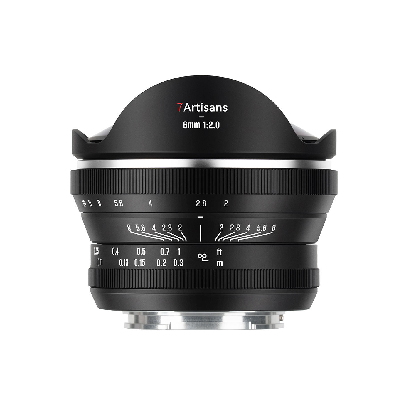 7Artisans 6mm f/2 Fisheye für MFT