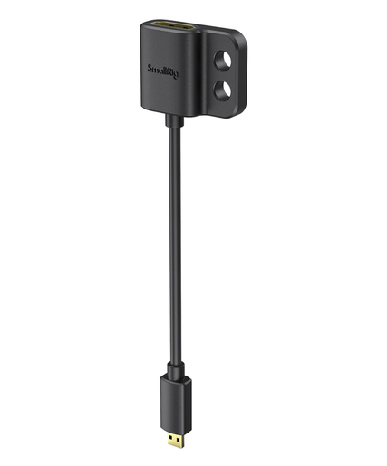 SmallRig 3021 Ultra Slim 4K HDMI 2.0 Adapter-Kabel (D zu A) 