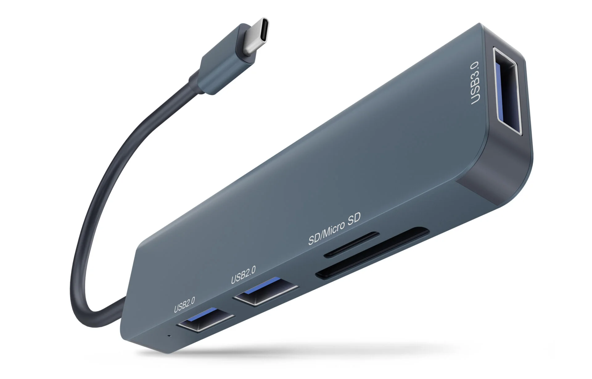 Newell 5-in-1 USB-C Hub inkl. Kartenlesegerät