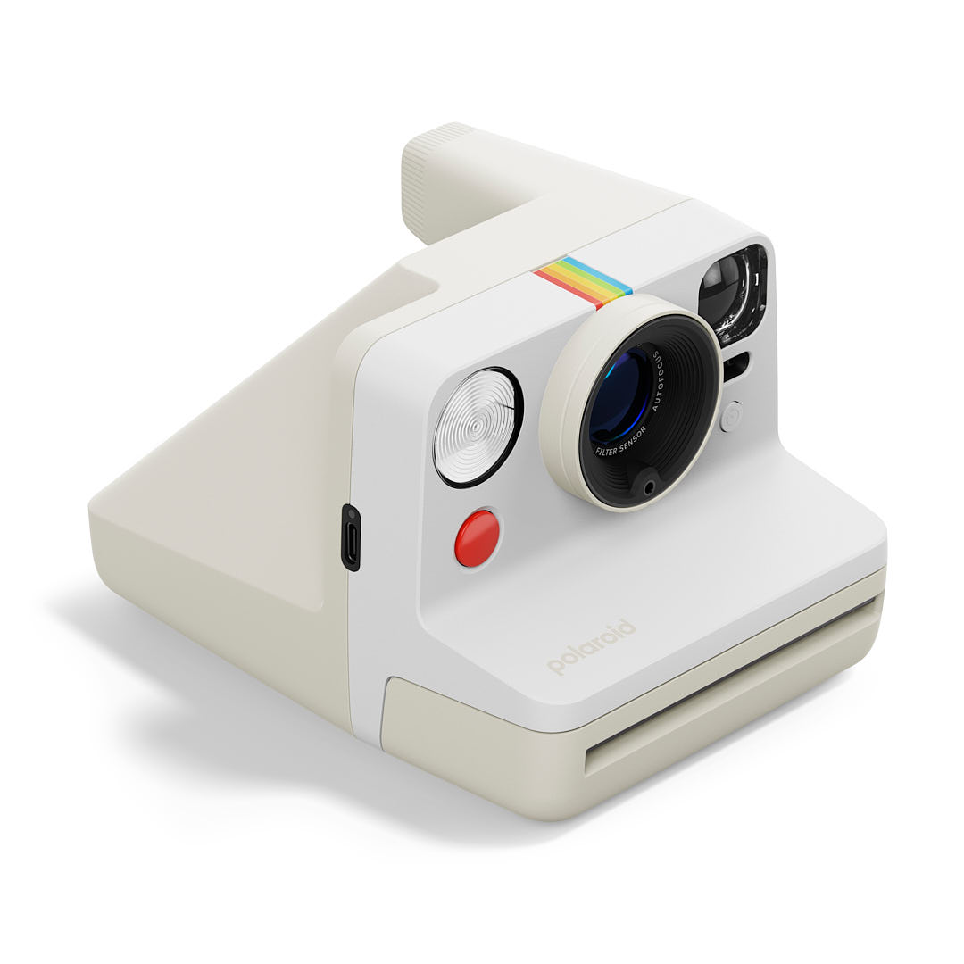 Polaroid NOW GEN 3 PEBBLE WHITE Sofortbildkamera