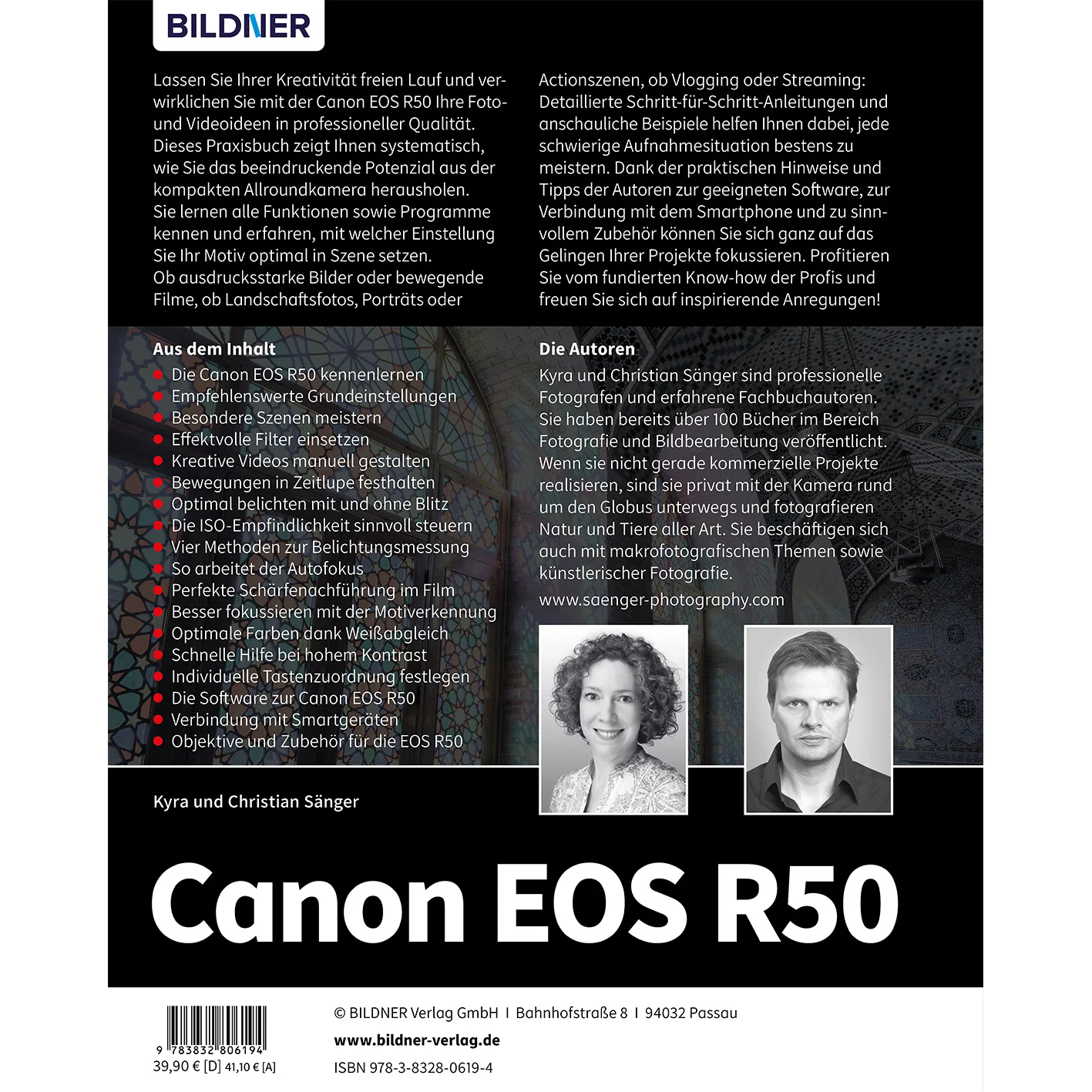 Bildner Canon EOS R50 Praxisbuch