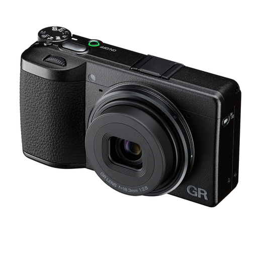 Ricoh GR IV HDF Kompaktkamera schwarz