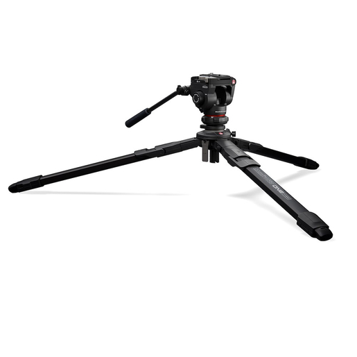 Manfrotto One Alu Stativ mit 500X Fluid-Kopf Kit
