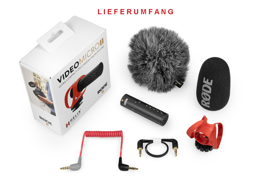 Rode VideoMicro II, Mikrofon