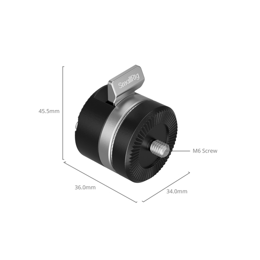 SmallRig 5134 rotatable ARRI-Style Rosette Adapter