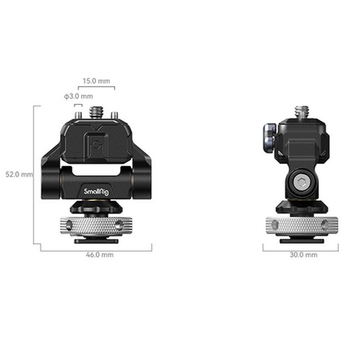 SmallRig 3514C Drop-in HawkLock mit Cold Shoe