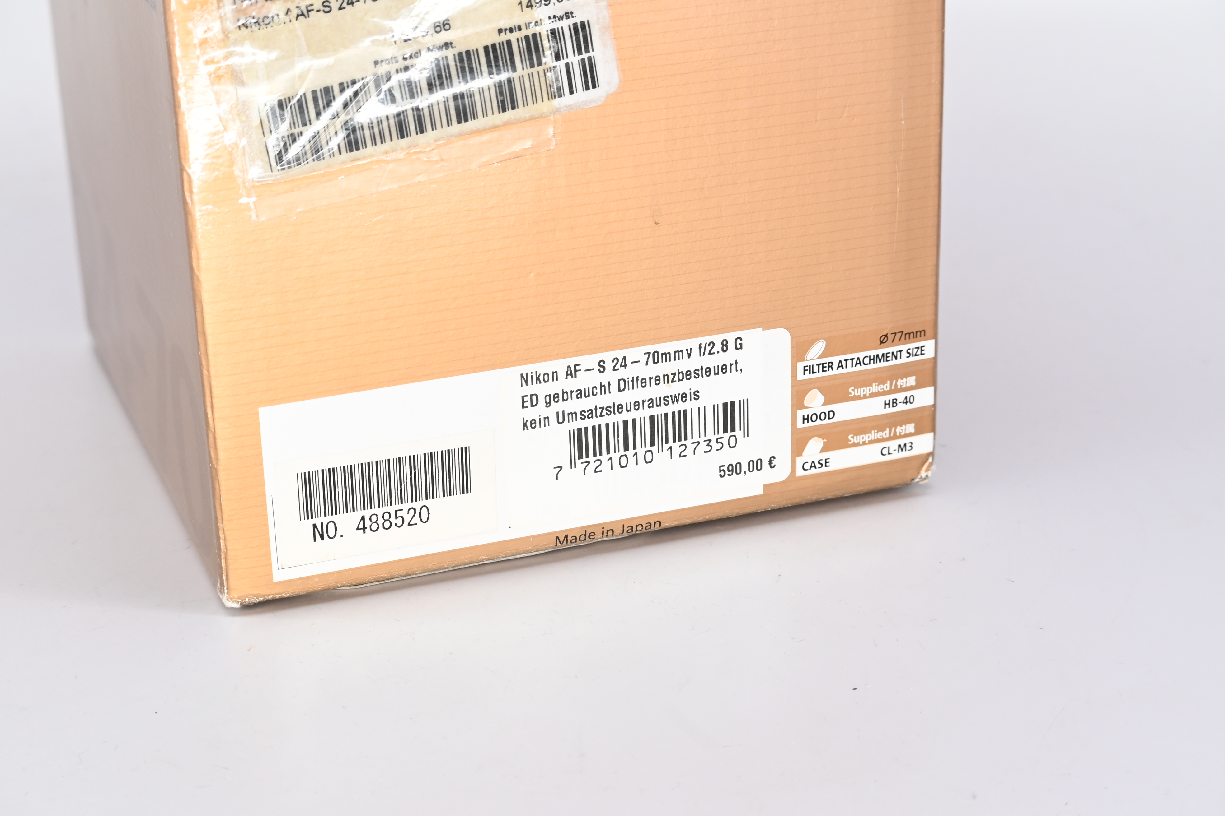 Nikon AF-S 24-70mmv f/2.8 G ED gebraucht