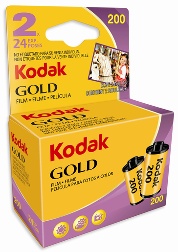 Kodak Gold 200 135-24/2er Pack Kleinbildfilm