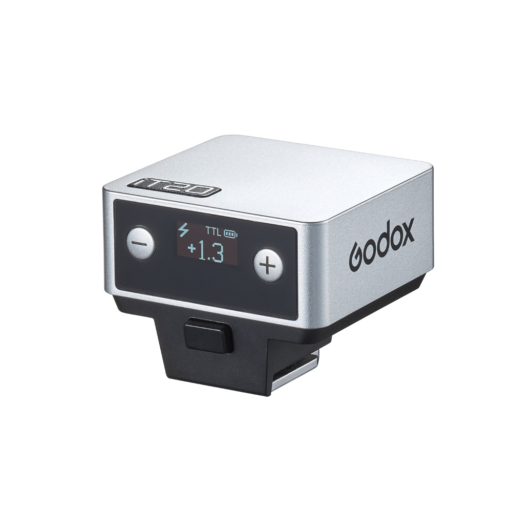 Godox iT20 F Mini Blitz für Fujifilm silber