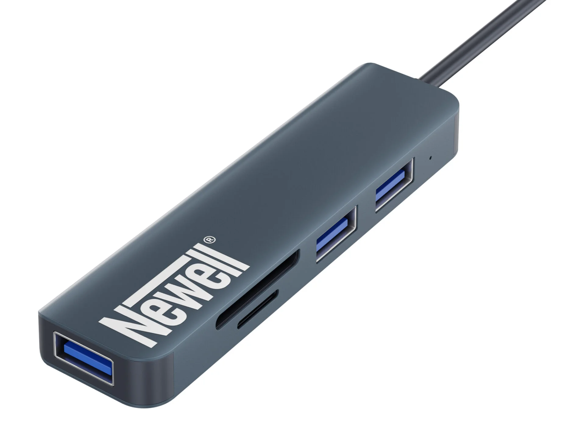 Newell 5-in-1 USB-C Hub inkl. Kartenlesegerät