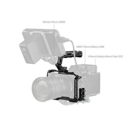 SmallRig 5647 Cage Kit für Nikon ZR – Ergonomisches Handheld-Rig ...