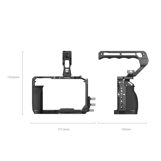 SmallRig 5647 Cage Kit für Nikon ZR – Ergonomisches Handheld-Rig ...