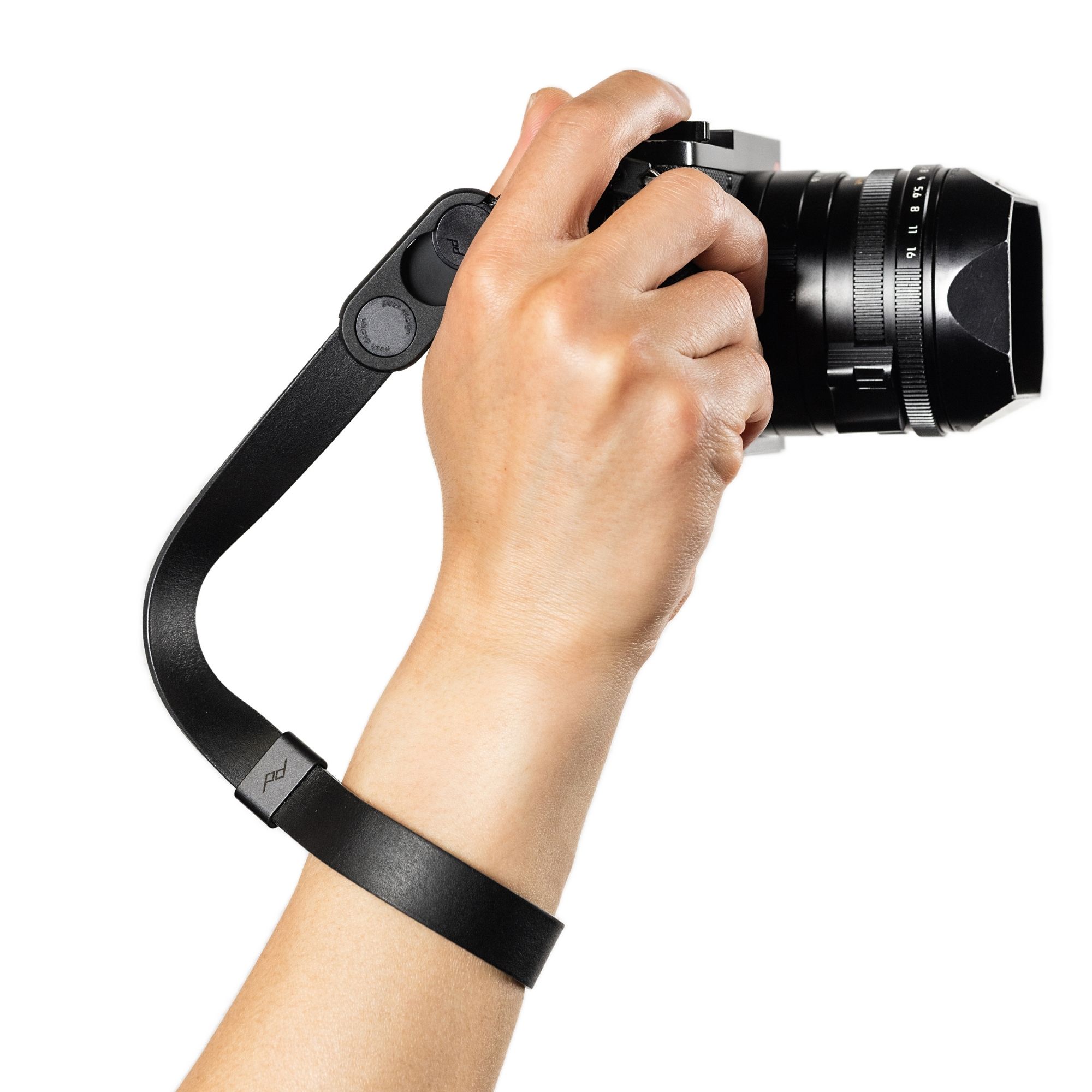 Peak Design Cuff Leather Handschlaufe schwarz