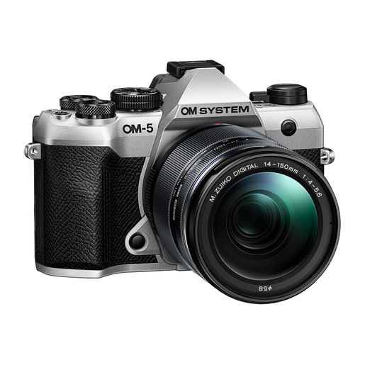 OM SYSTEM OM-5 II + 14-150mm II silber Kamerakit