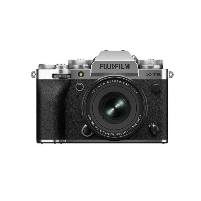 Fujifilm X-T5 silber mit XF 16-50mm Kit
