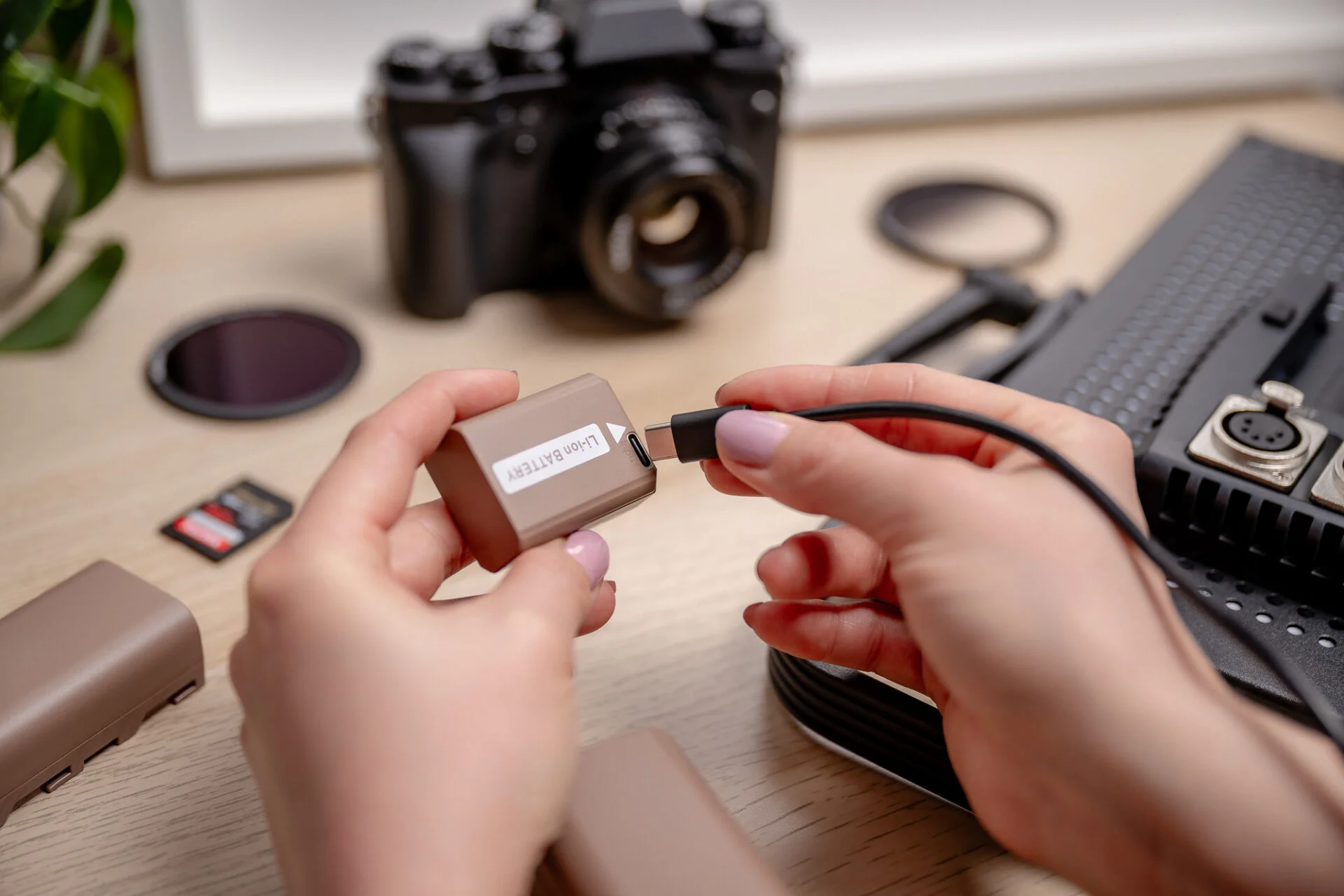 Newell Akku NP-FW50 für Sony USB-C
