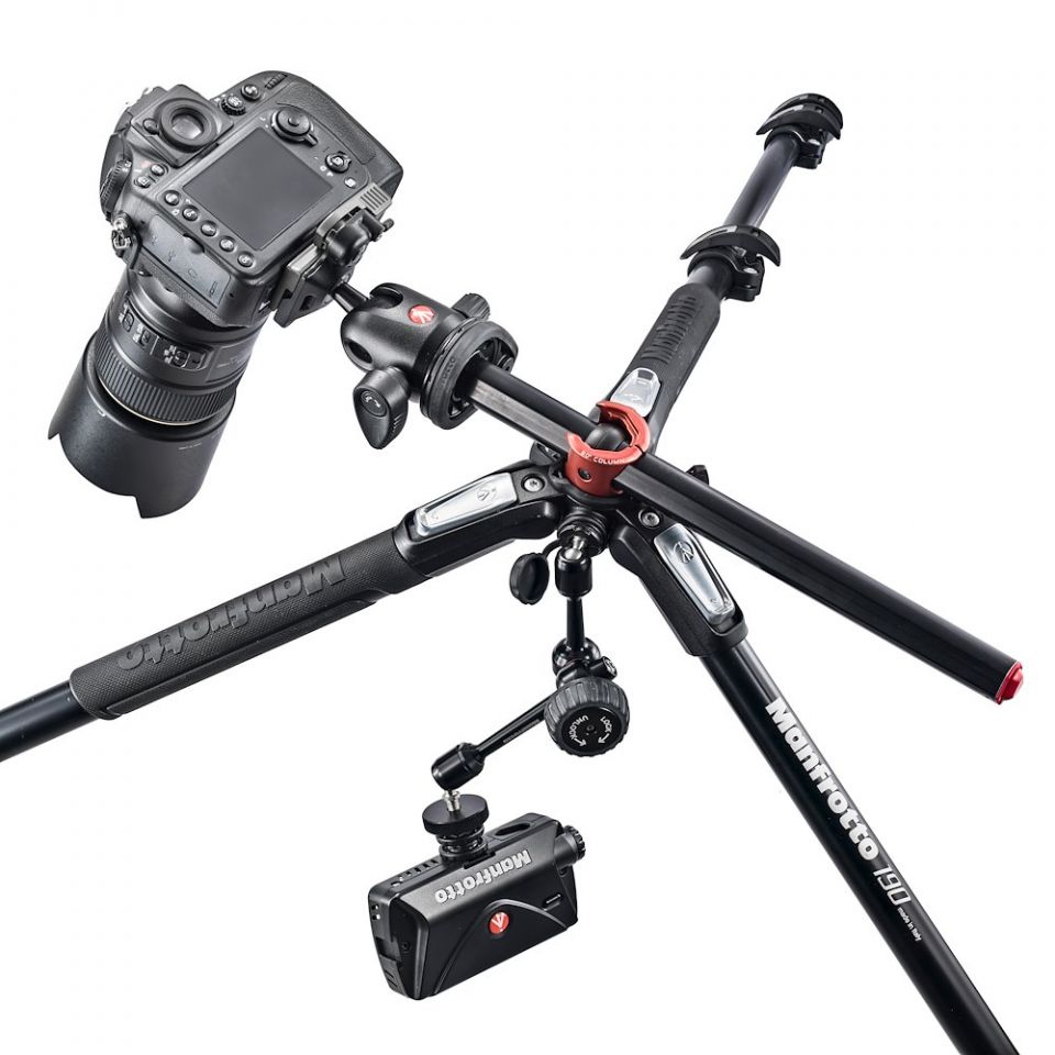 Manfrotto MT190XPRO4 Alu-Stativ 8024221623185