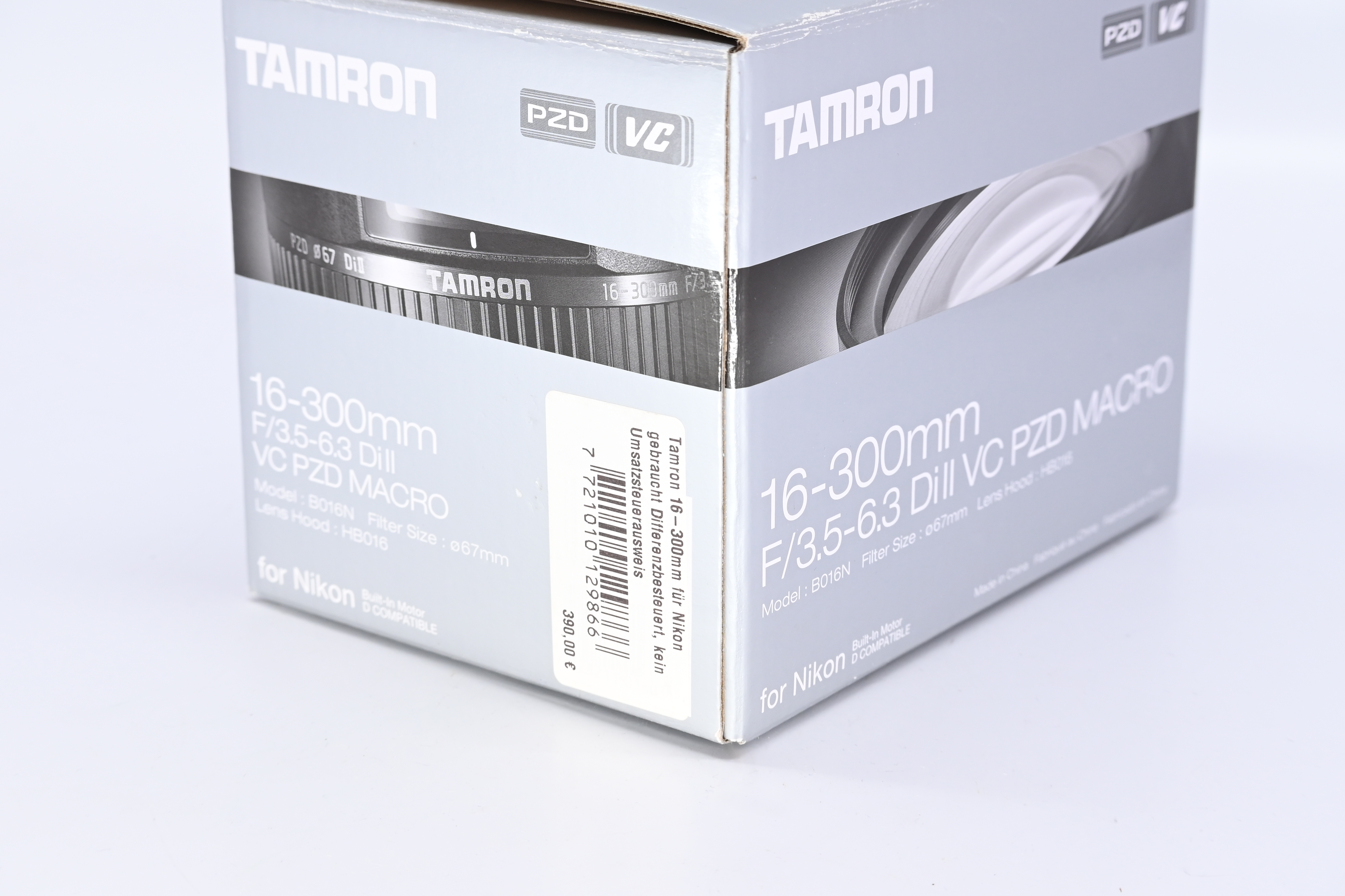 Tamron 16-300mm für Nikon gebraucht