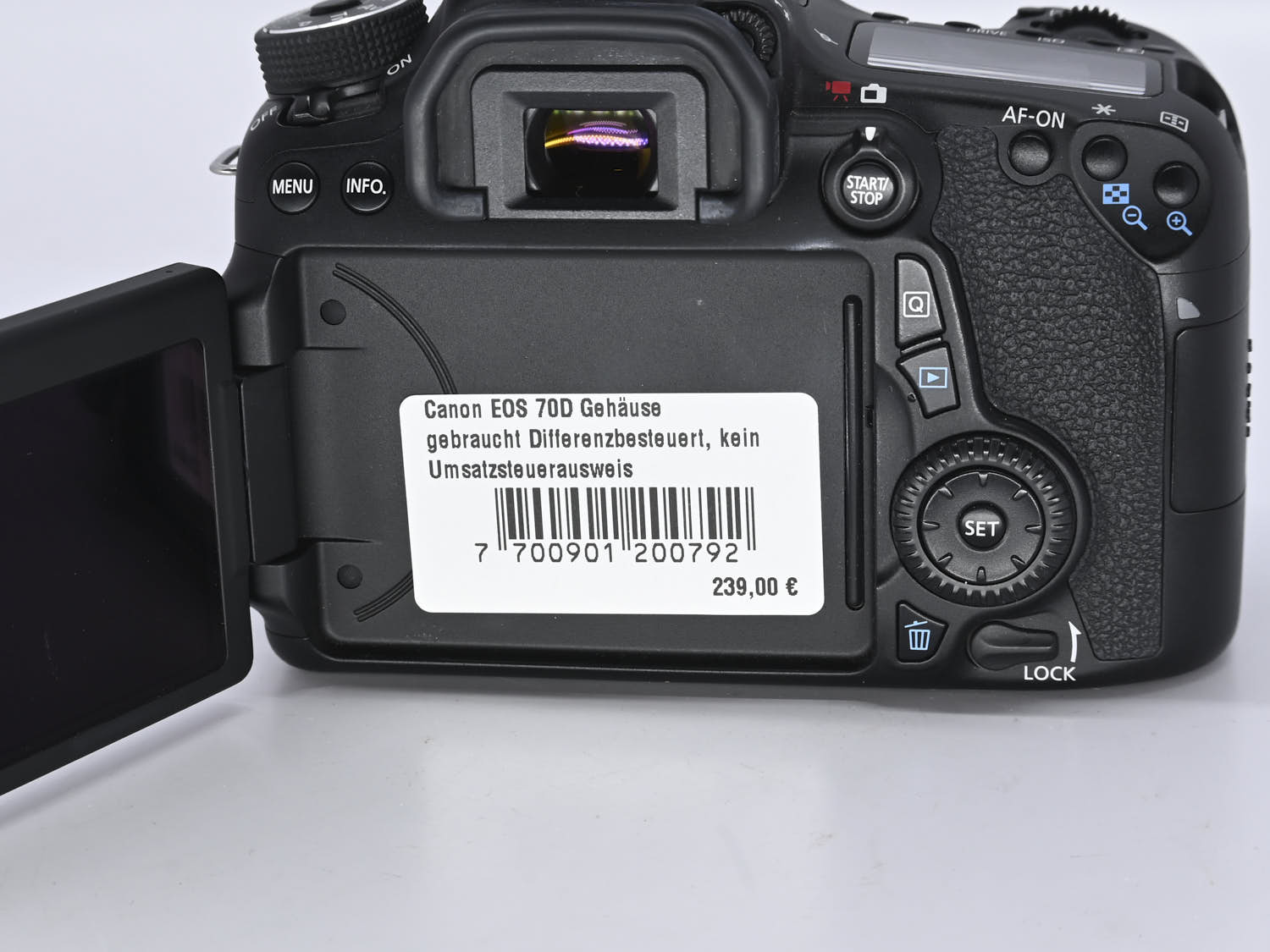 Canon EOS 70D Gehäuse gebraucht