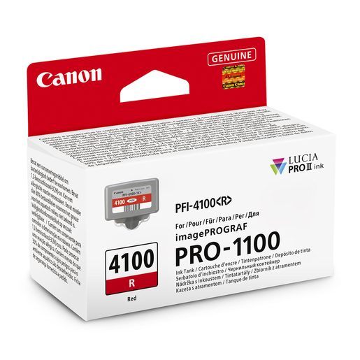 Canon PFI-4100R rot Tintenpatrone