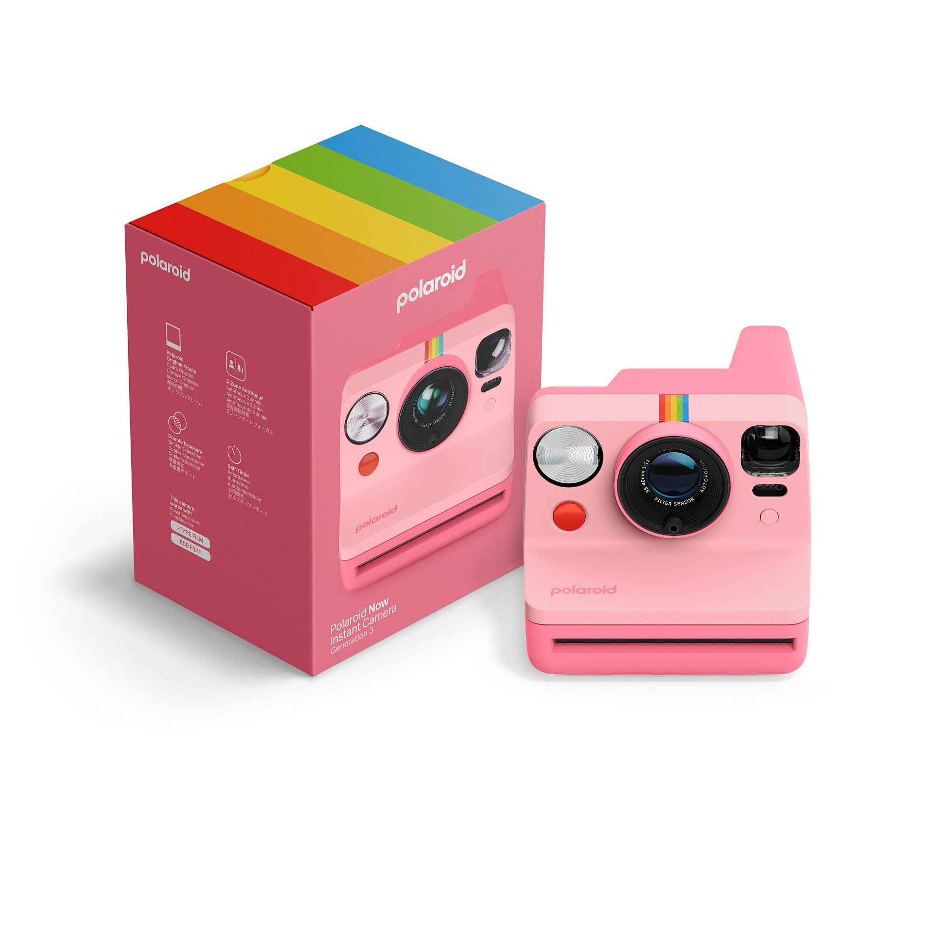 Polaroid Now Gen 3 pink