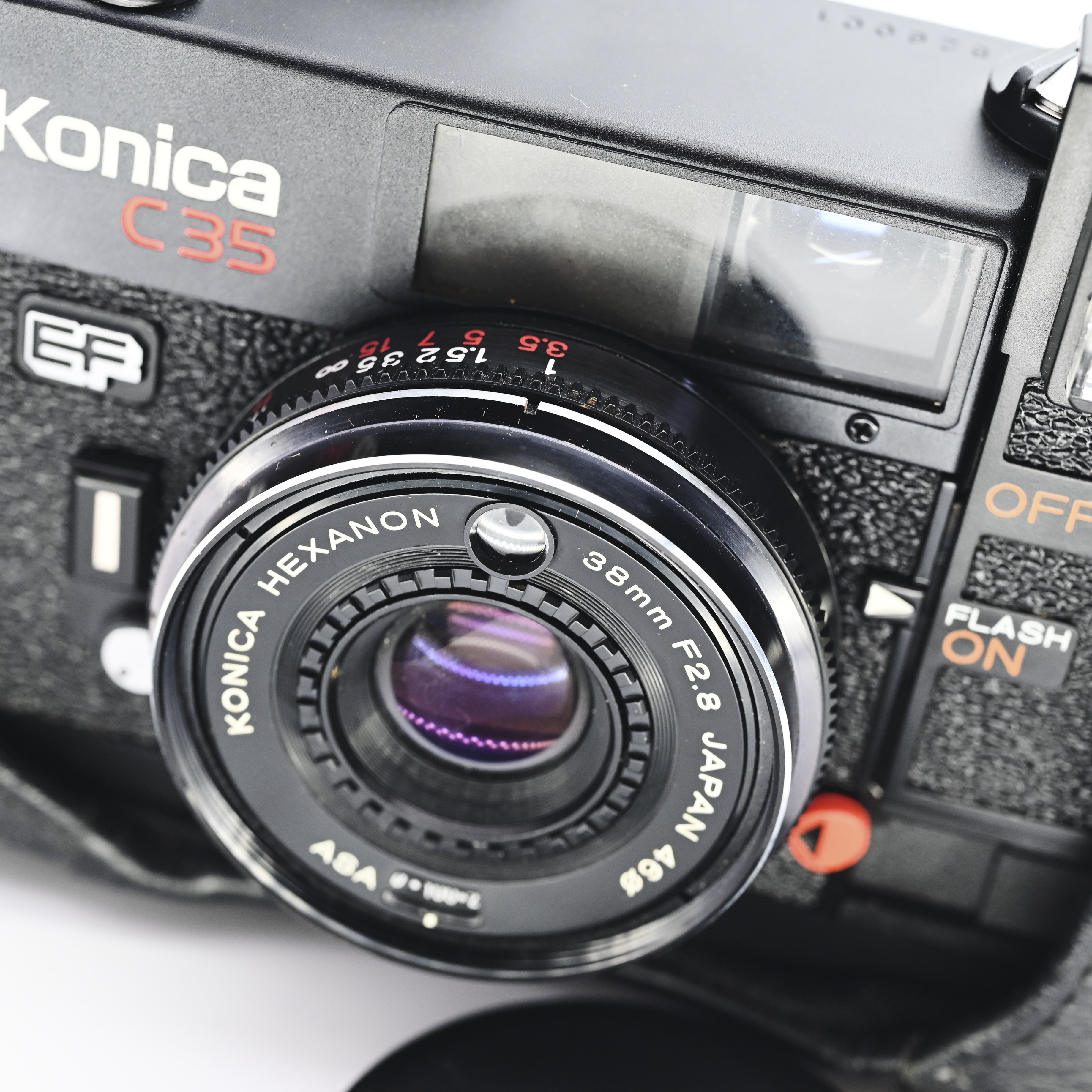Konica c35 mit Hexanon 38mm f/2.8 gebraucht
