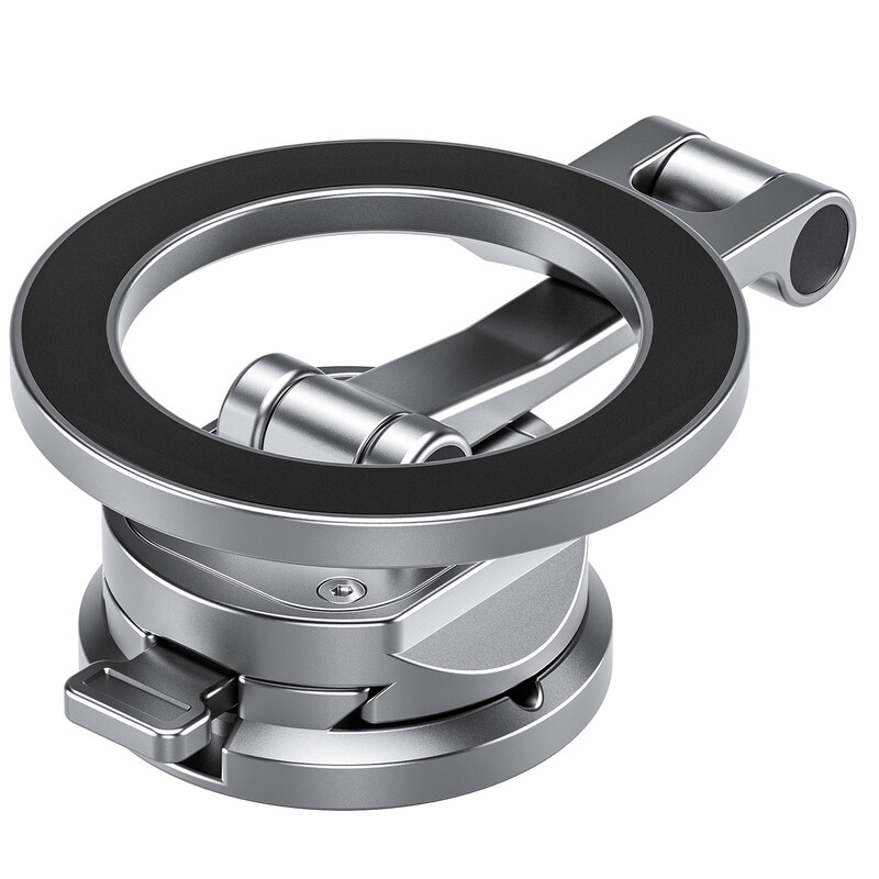 Leofoto Smartphone Halterung PM-02 silber magnetisch