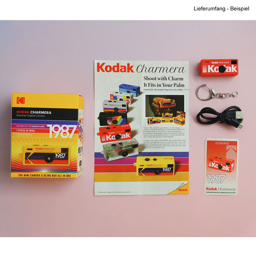 Kodak Charmera Schlüsselanhänger Kamera, Blindbox