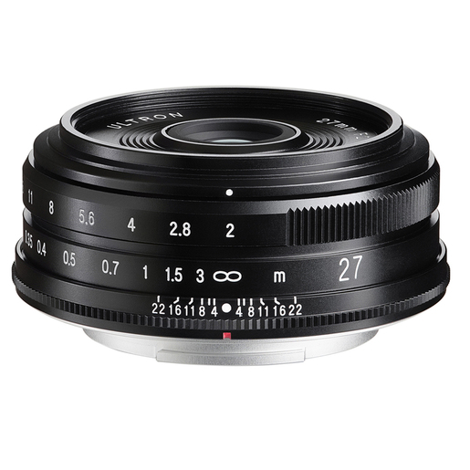 Voigtländer 27mm 2.0 Ultron Fuji X-Mount schwarz