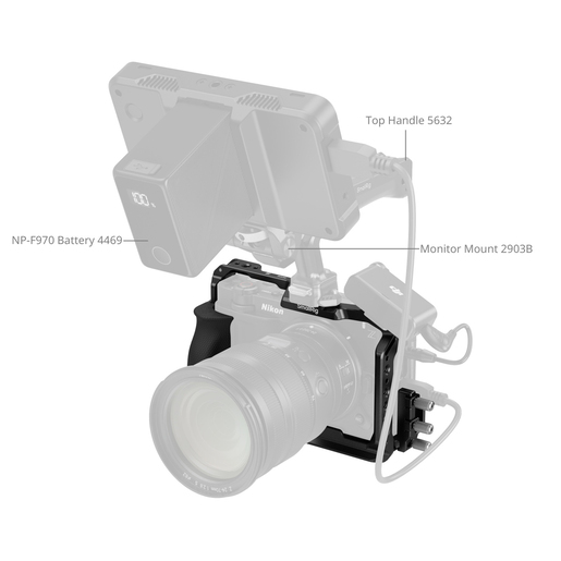 Smallrig 5467 Cage für Nikon ZR, Zubehör