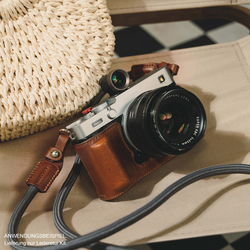 SmallRig 5449 Ledertasche braun für FUJIFILM X-E5
