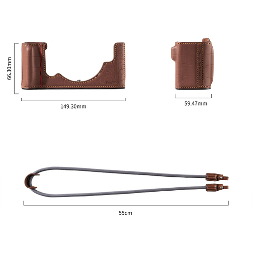 SmallRig 5096 Halb-Ledertasche für Nikon Zf