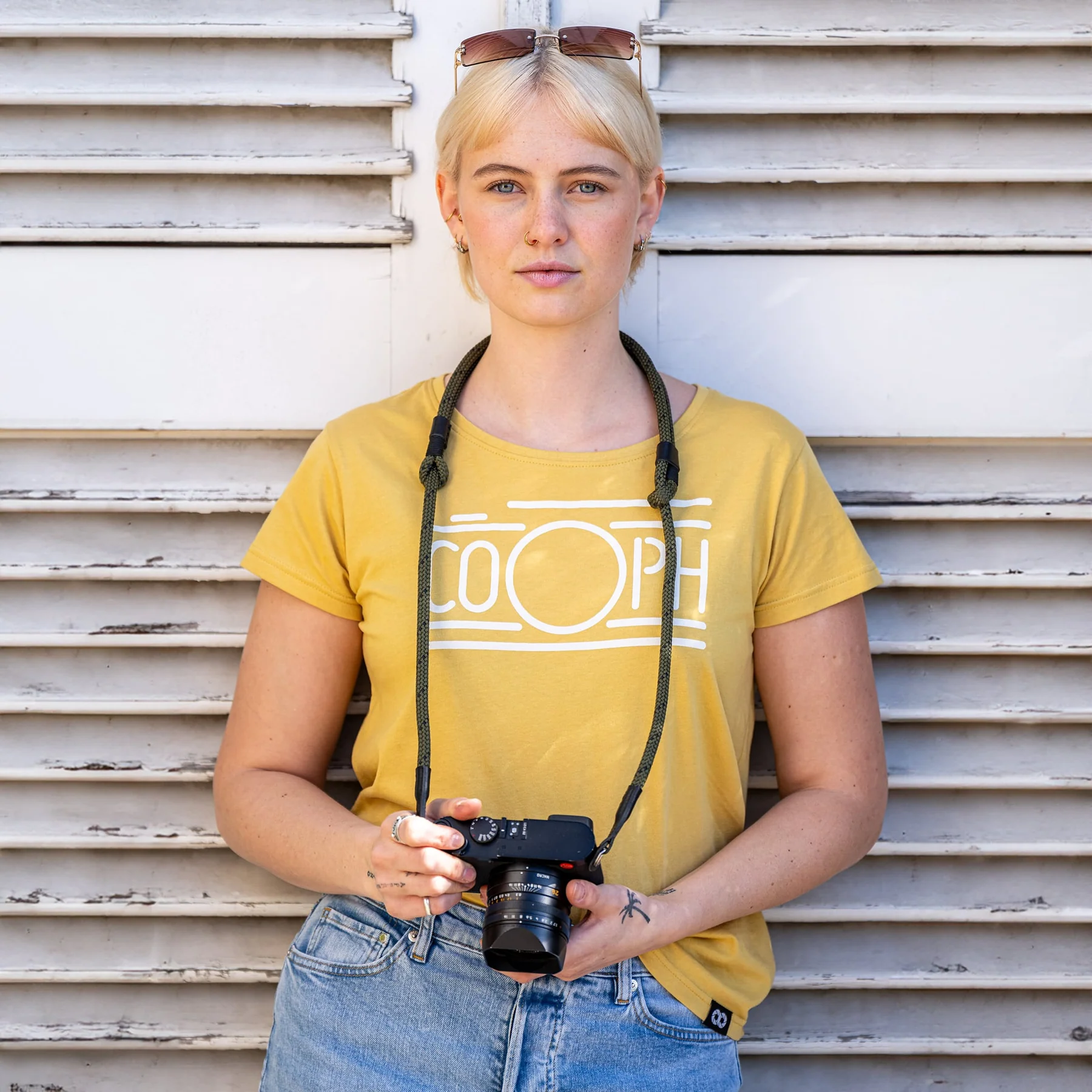 Cooph Adjustable Rope Camera Duotone Fern