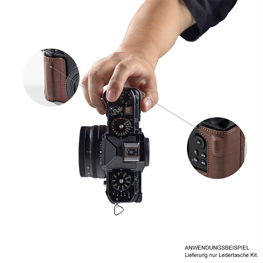 SmallRig 5096 Halb-Ledertasche für Nikon Zf