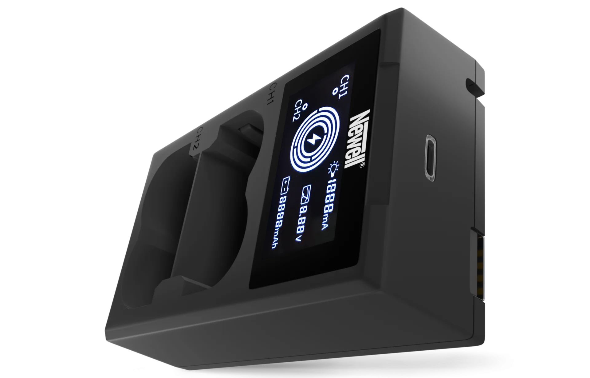 Newell FLD-USB-C Doppelladegerät für Sony NP-FW50