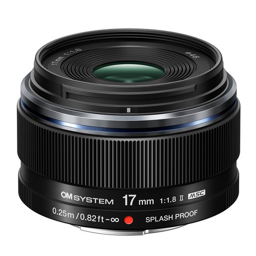 OM SYSTEM 17mm 1.8 II M.Zuiko schwarz